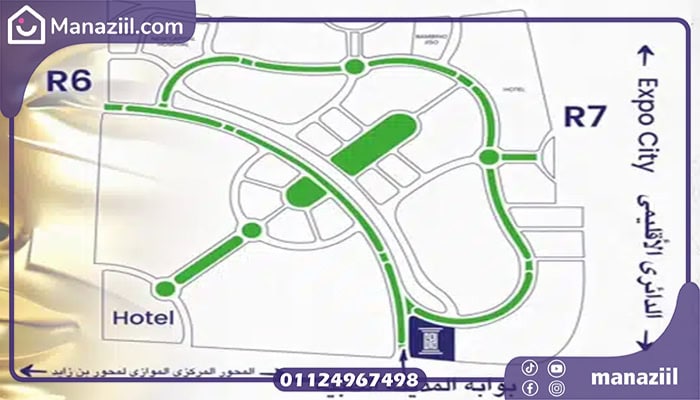 الأماكن القريبة من تداوي العاصمة الإدارية 