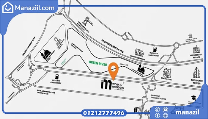 موقع مول إم بلس العاصمة الإدارية m plus mall