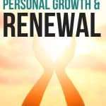 Summer solstice concept and silhouette of happy young woman with hands cupping setting sun in June with text that reads Harnessing the Summer Solstice a powerful day for personal growth & renewal manifesteveryday.com