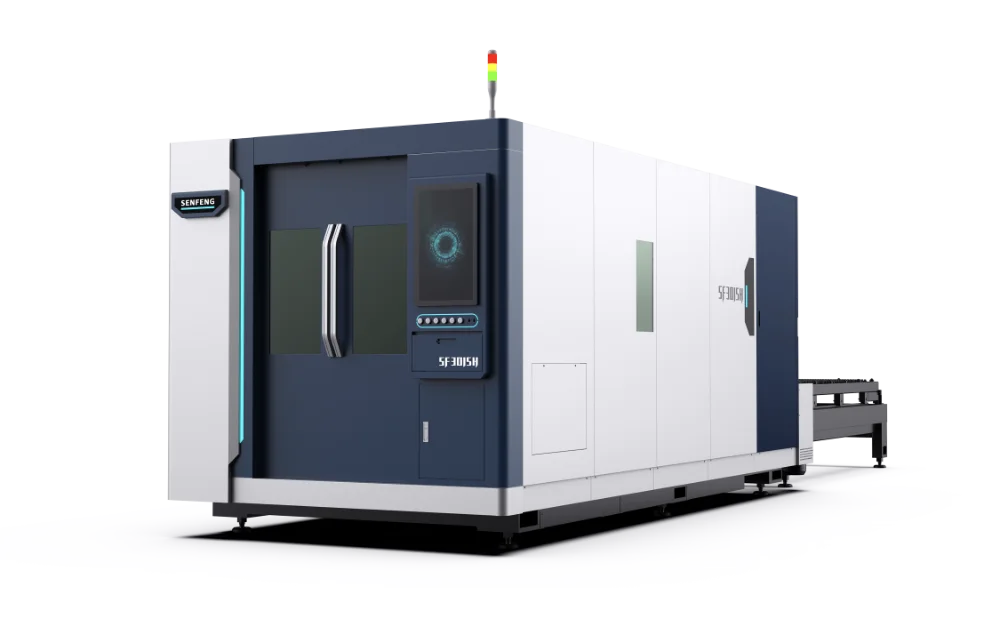 SF3015h4 Fibre Laser Cutter Side UK