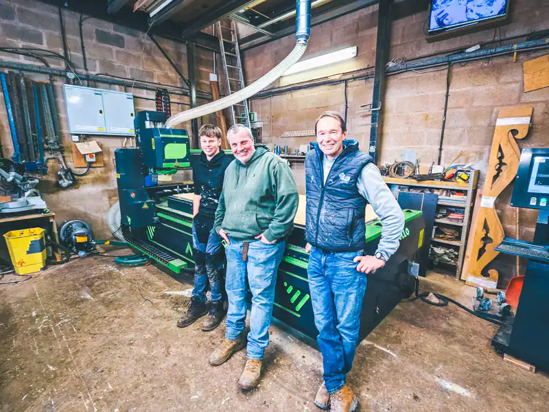 Broom joinery Apollo atc cnc router case study UK