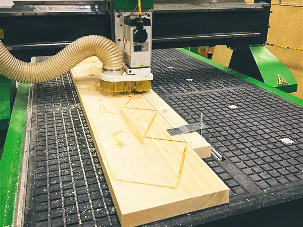 Spartan cnc router staircase manufacture 3