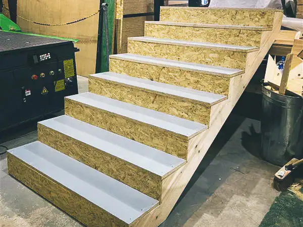 Spartan cnc router staircase manufacture 4