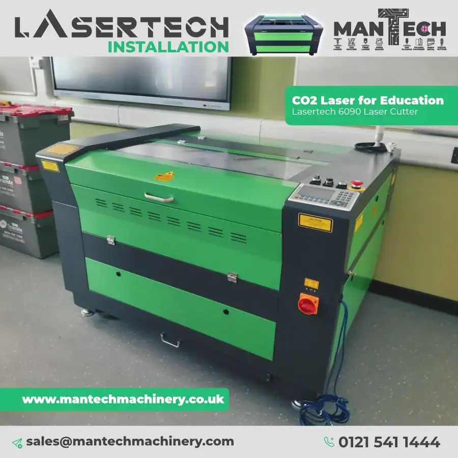Lasertech 6090 laser cutter education