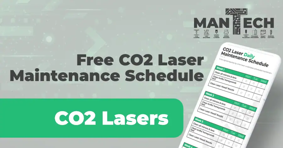 Free co2 laser maintenance schedule