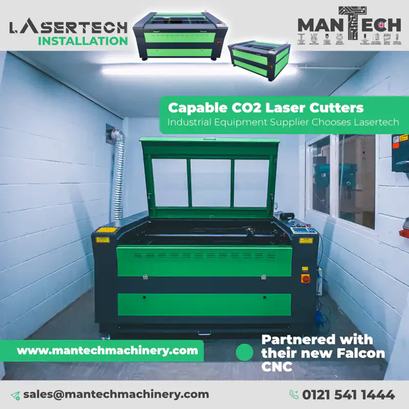 Laser cutting machine installation newhaven uk mantech