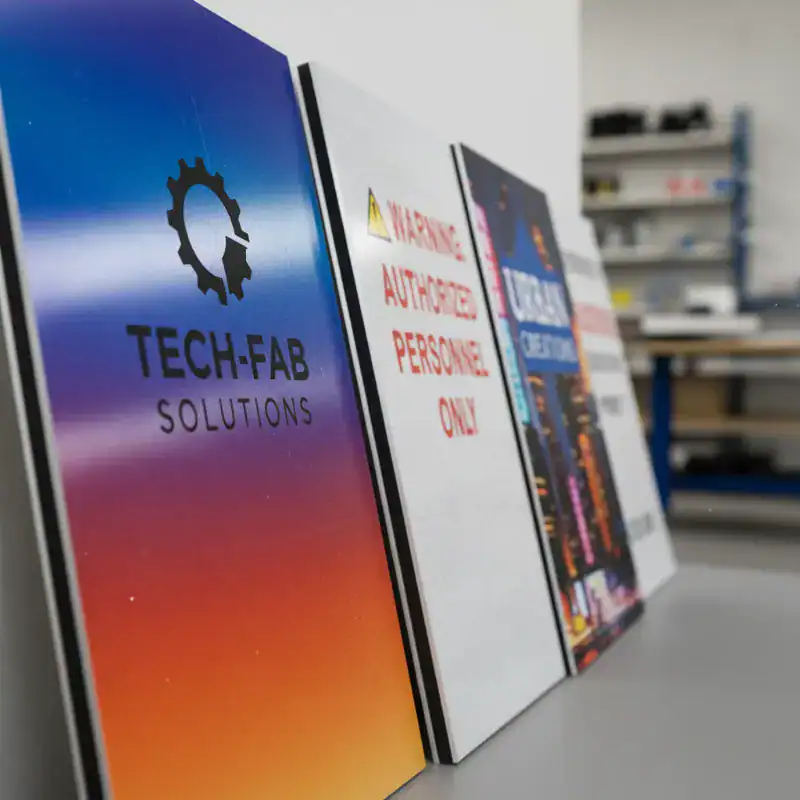 Acm sign making panels cnc router