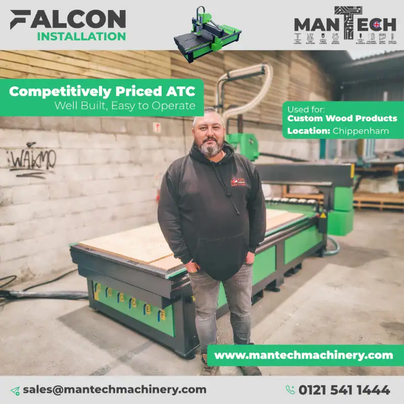 CNC Router - Falcon ATC the Affordable High Performance CNC by Mantech