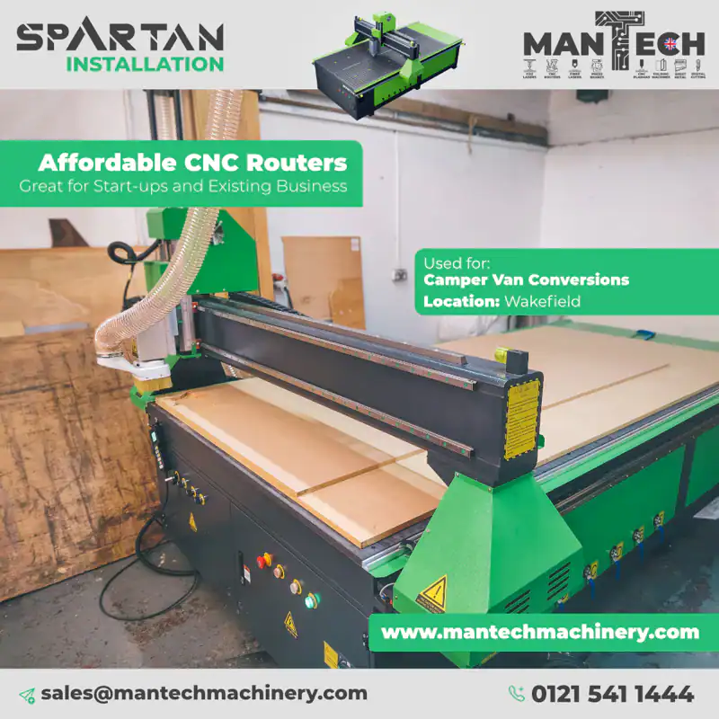 Wakefield Kamper Konversions - Spartan 1530 CNC Router