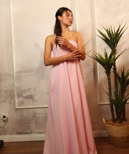 "Rosè" Linen Dress