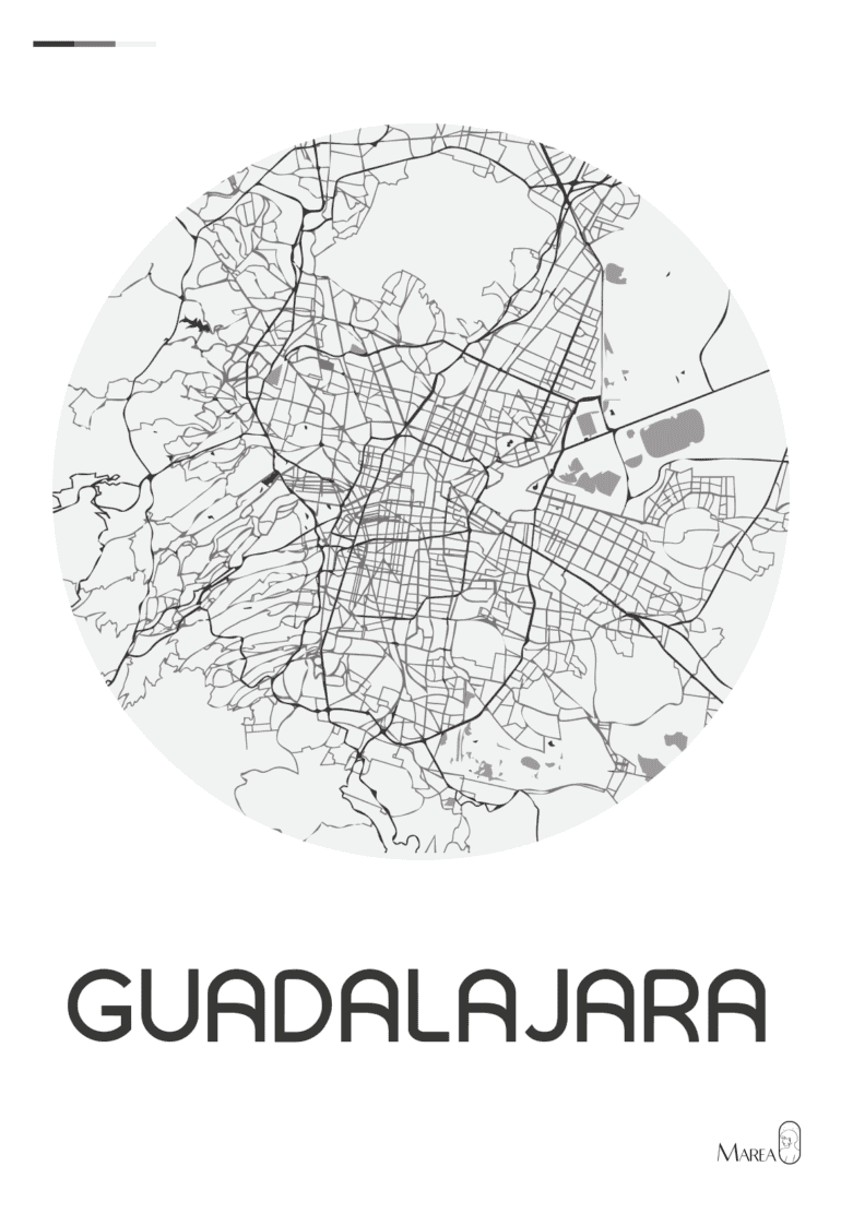 Guadalajara Blanco y Negro