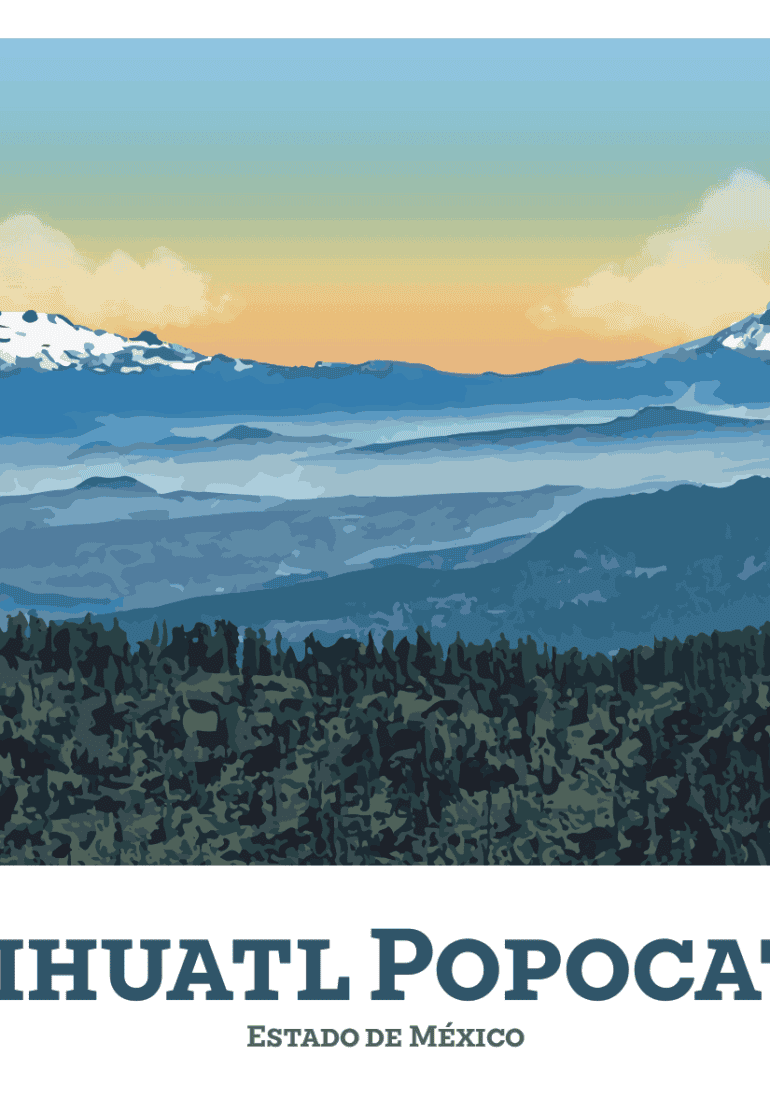 Iztaccihuatl Popocatepetl