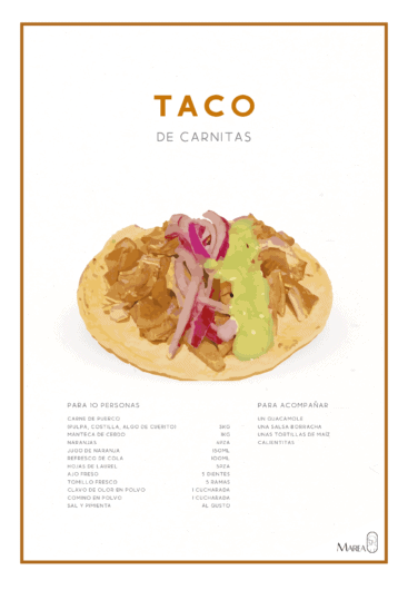 Taco de carnitas