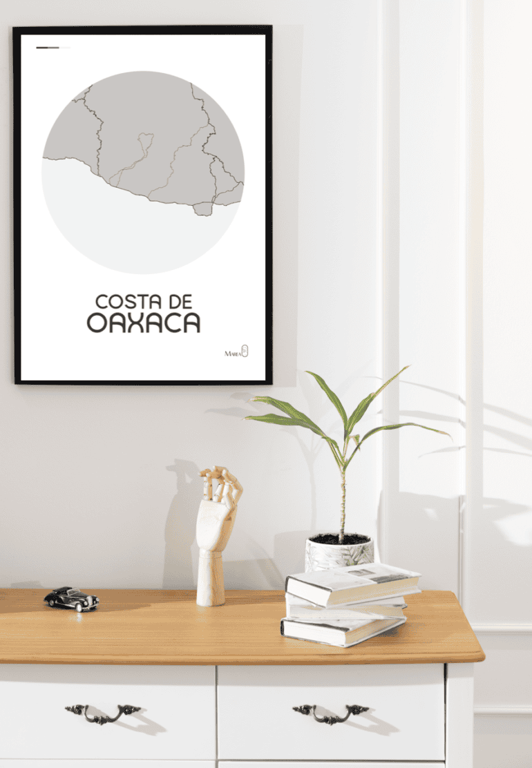 Costa de Oaxaca Blanco y Negro