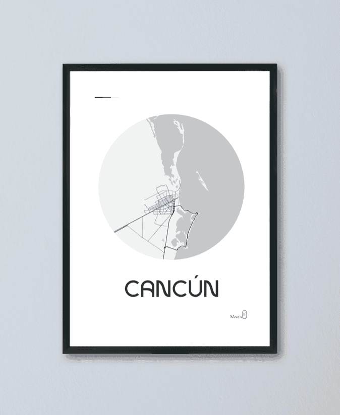 Cancún Blanco y Negro