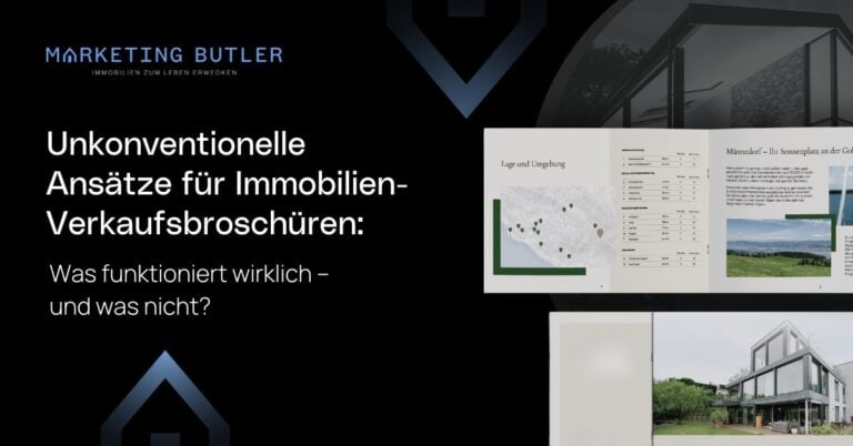 Unkonventionelle Ansätze für Immobilienverkaufsbroschüren