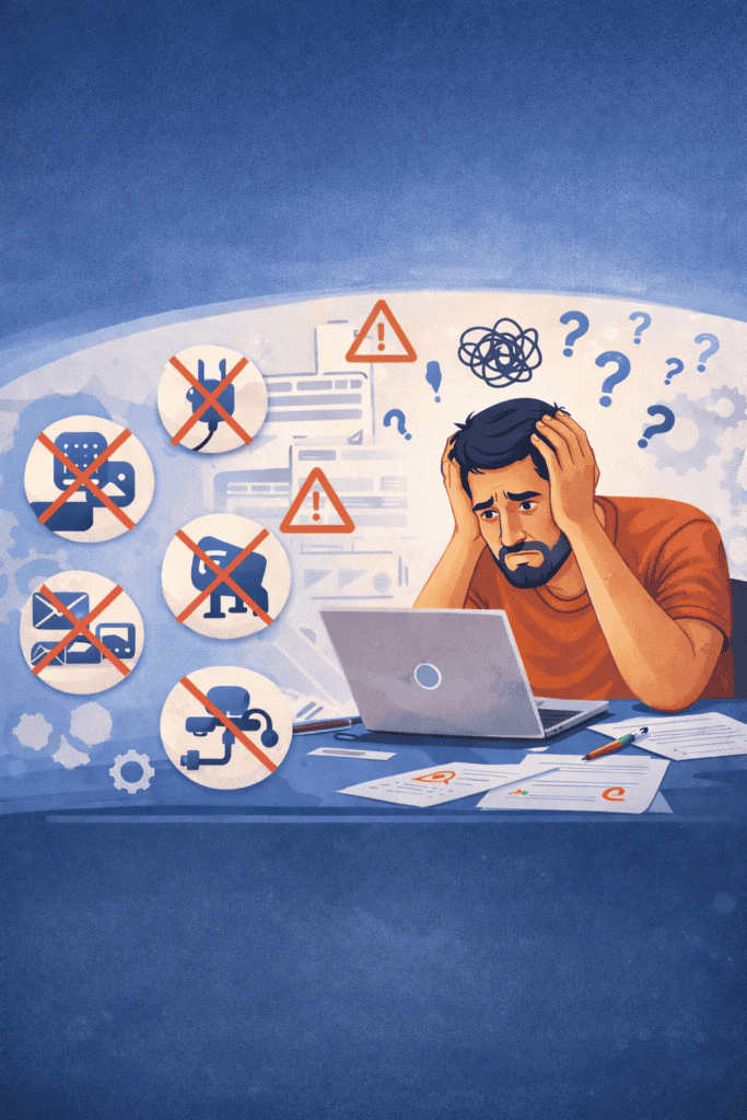 wordpress mistakes i made