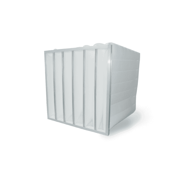 High-efficiency air filter unit for HVAC systems, ideal for commercial and industrial air purification, improving indoor air quality and ventilation.