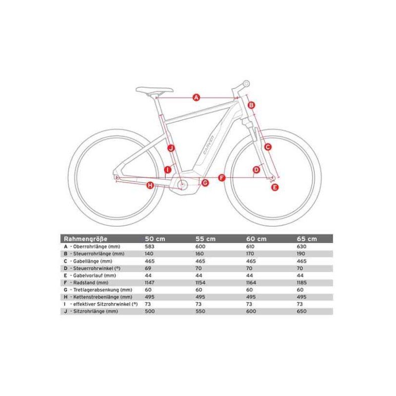 Carver Route E.410 - 500 Wh - 28 Zoll - Diamant - 2026 – Bild 11