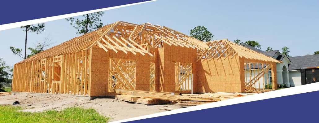 The process of building a home.