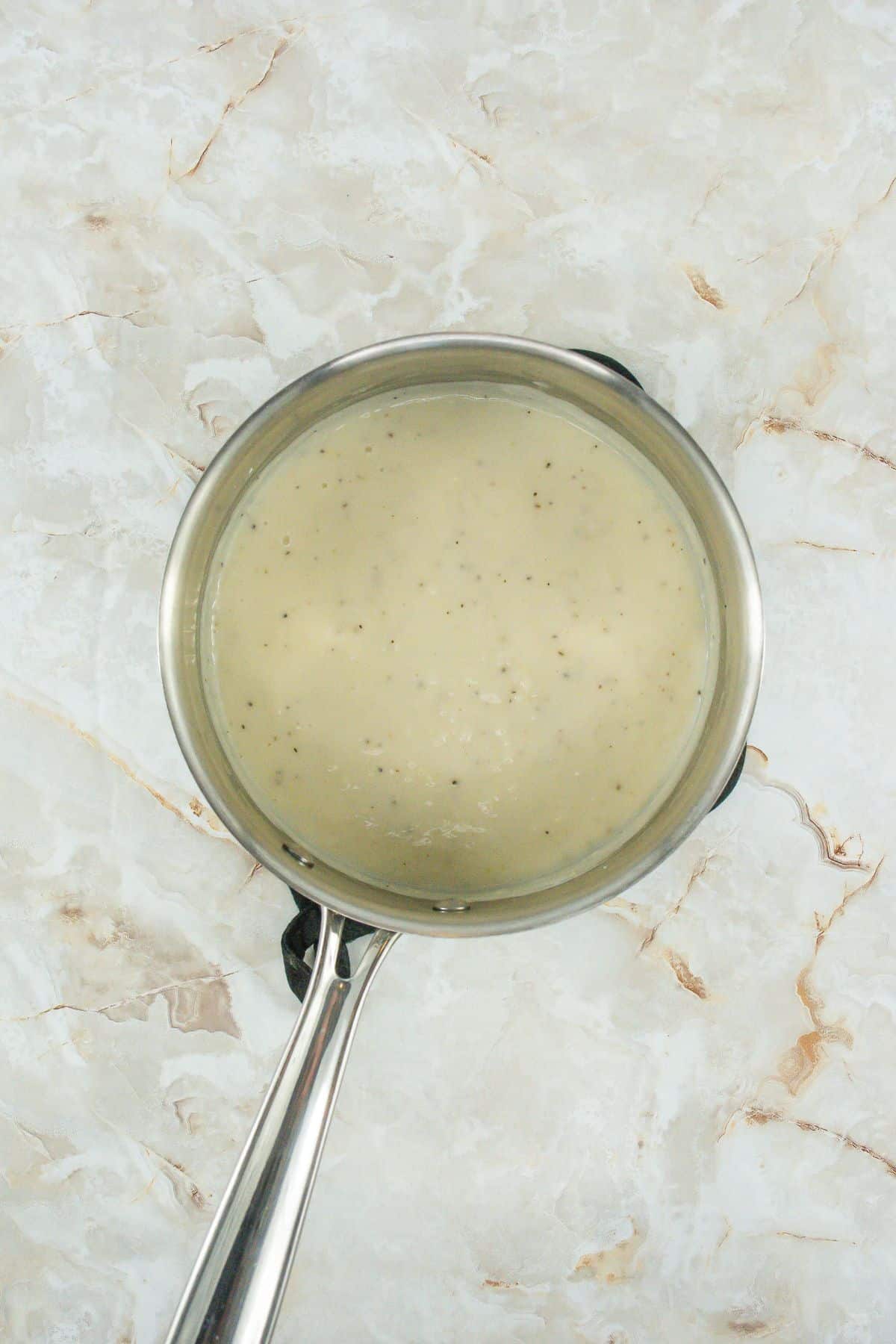 Biscuits and Gravy Casserole Gravy already mixed up