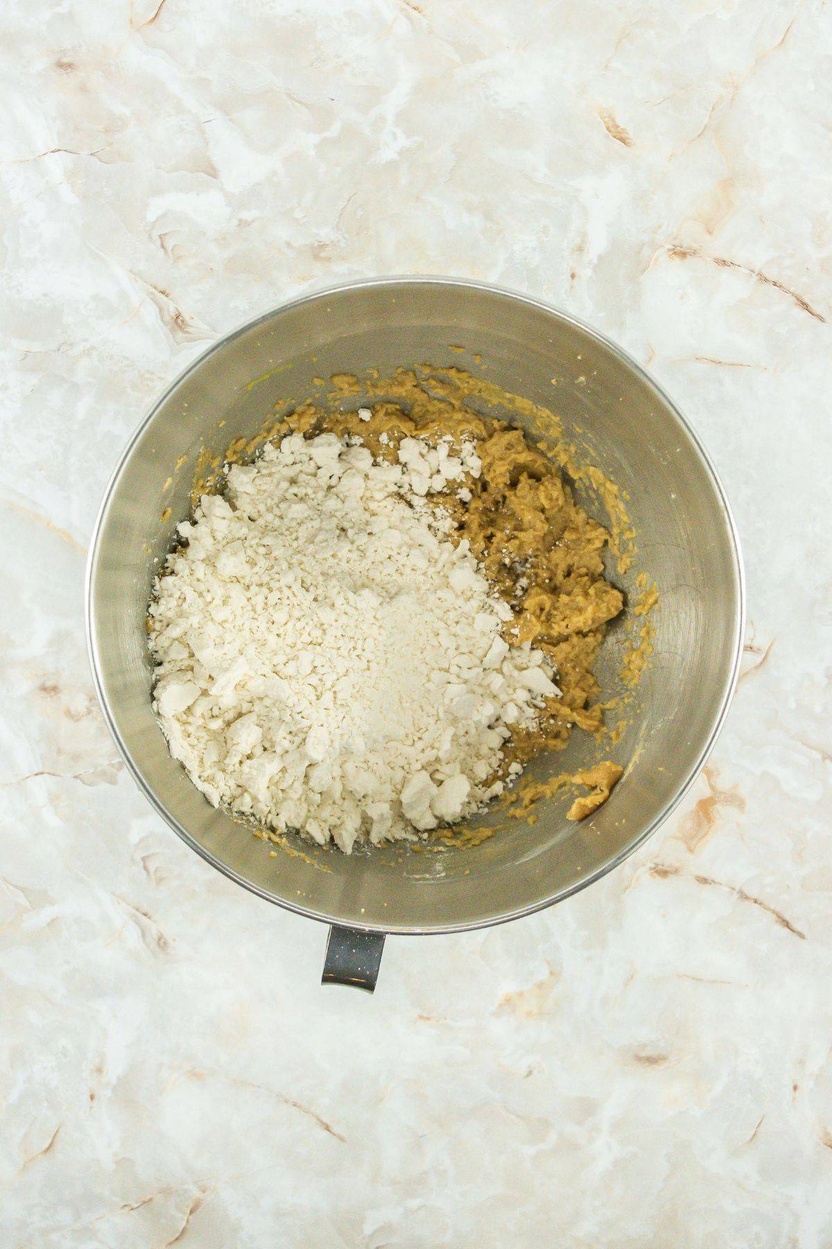 Bisquick Chocolate Chip Cookies mixture ingredients with the Bisquick mix