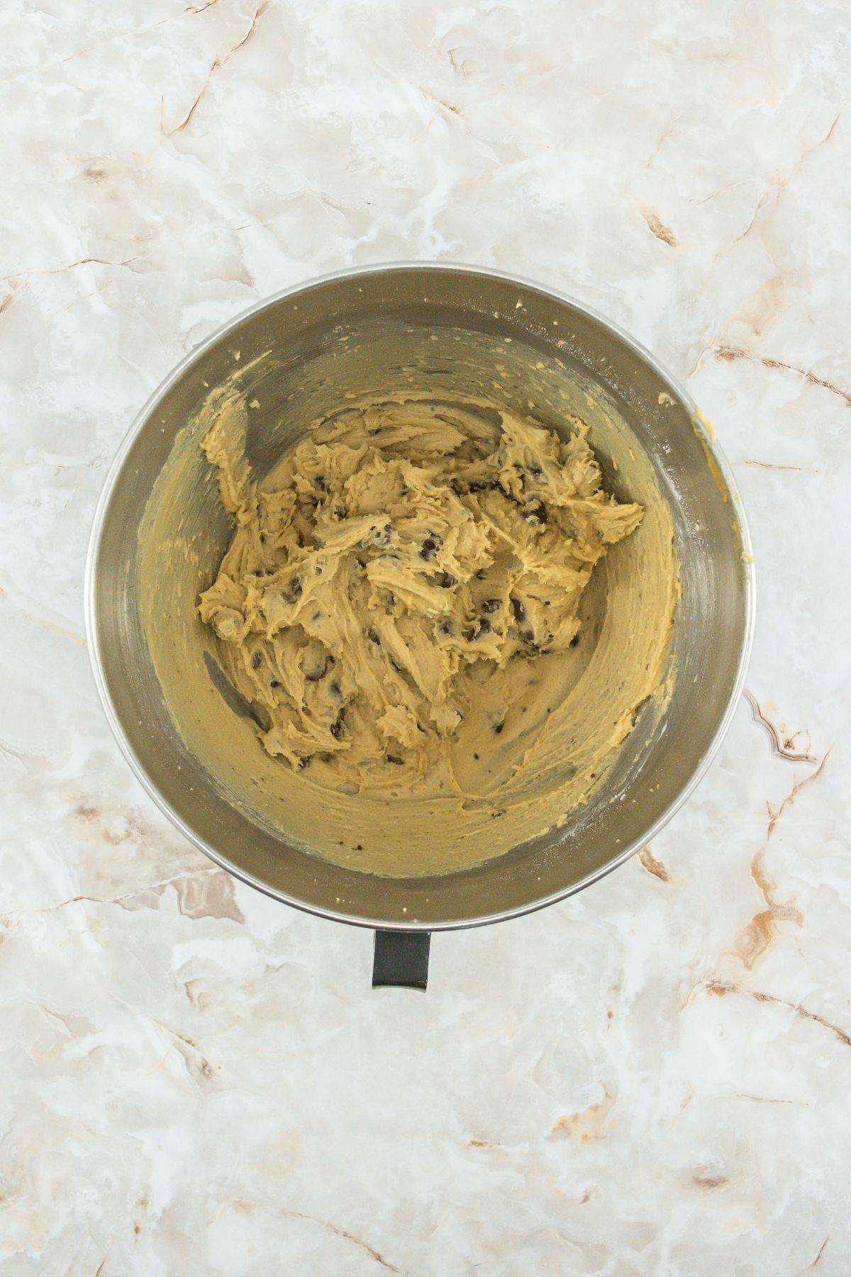 Bisquick Chocolate Chip Cookies all ingredients mix