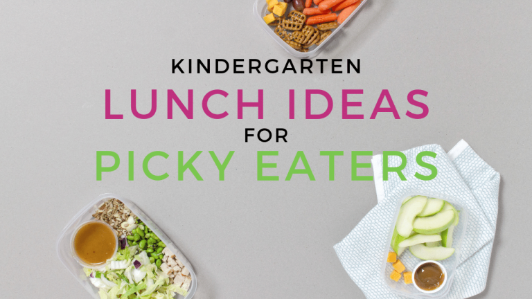 Kindergarten lunch ideas for picky eaters (real-life ideas!)