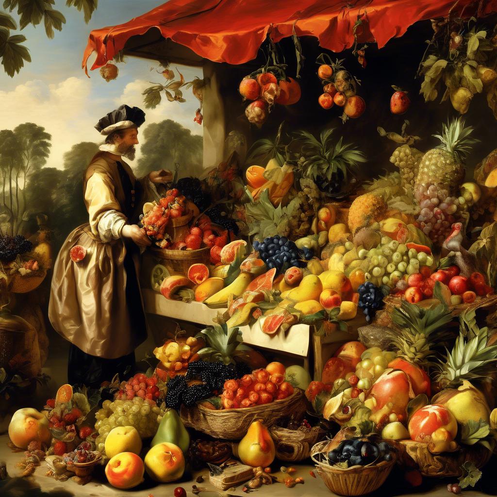Η Ζωντάνια των Φρούτων στην Πίνακα του Frans Snyders