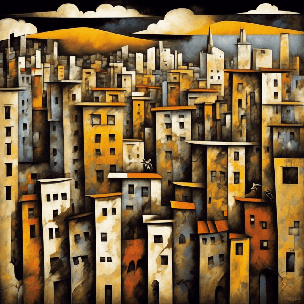 Quito de la nube negra – Oswaldo Guayasamin
