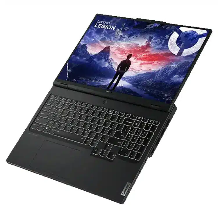 Lenovo Legion Pro 7 16IAX10H Intel Core Ultra 9 275HX 2,1 GHz, 64 Go de mémoire DDR5-6400, 2 SSD de 1 To, écran OLED WQXGA 16 pouces 240 Hz, carte graphique NVIDIA GeForce RTX™ 5080 16 Go, noir éclipsé, Windows 11 Professionnel