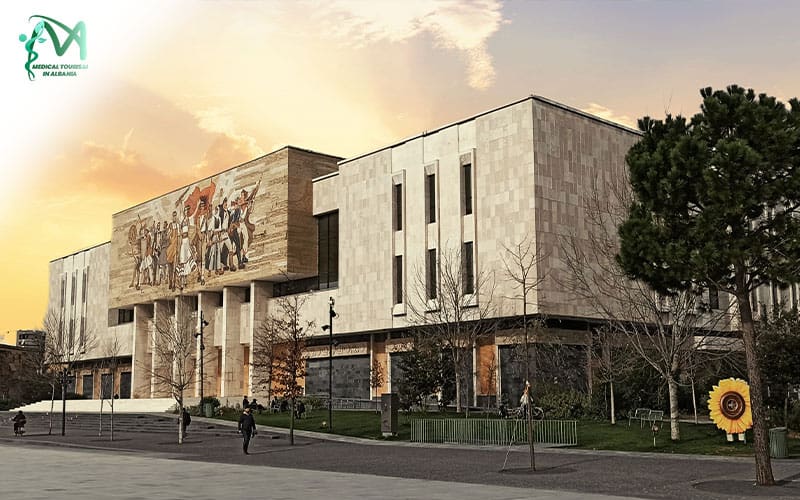 Museo dell'Albania nella capitale, Tirana.