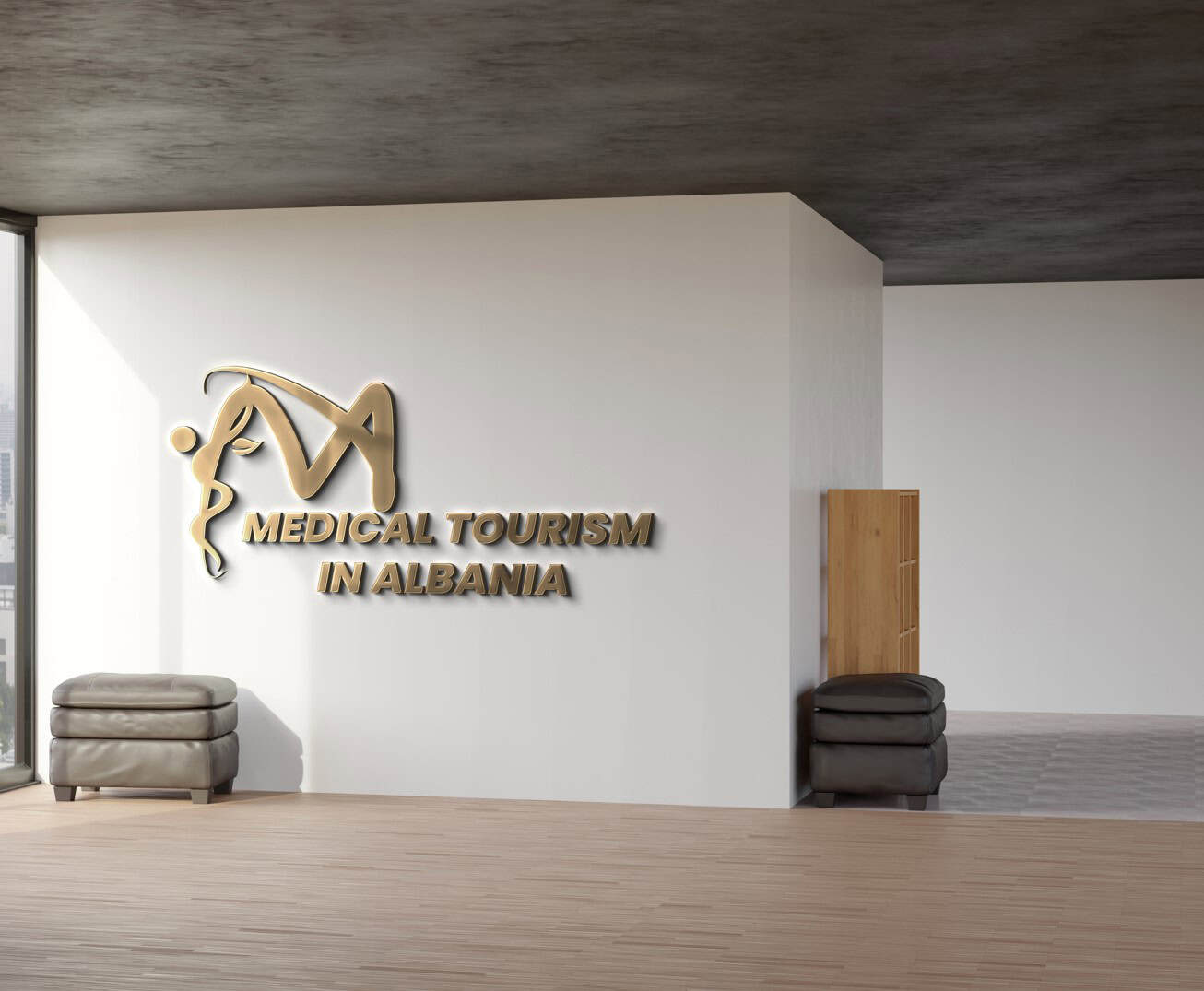 Pamje nga ambientet e klinikes estetike Medical Tourism in Albania. 