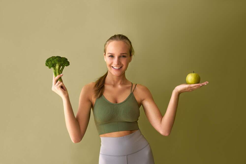 Image illustrating the appropriate diet for breast surgery recovery