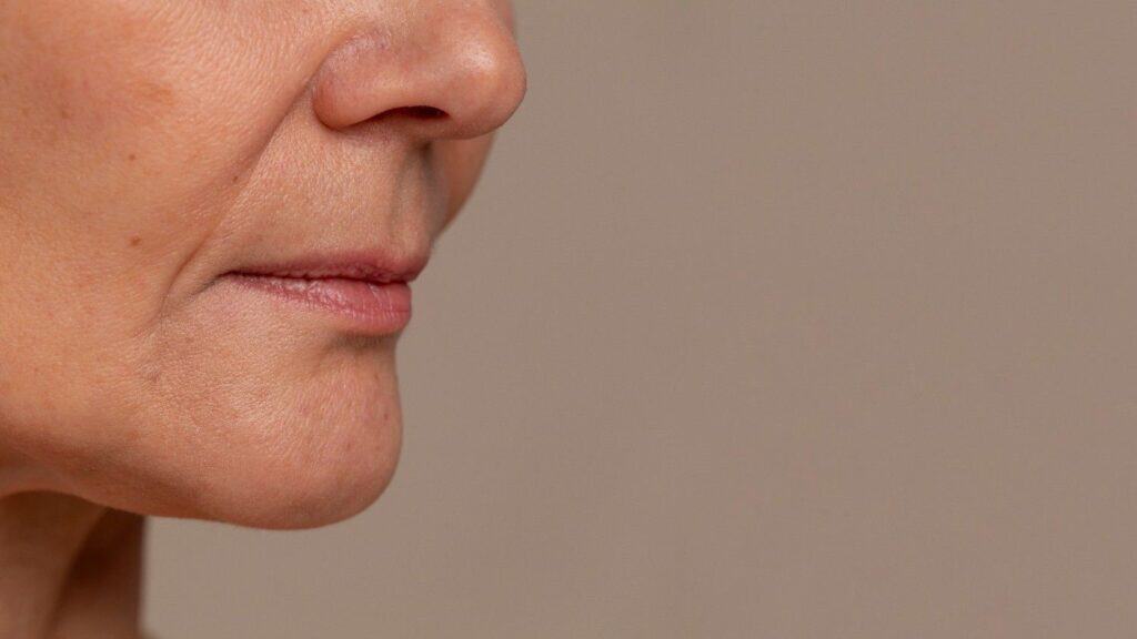 Before and after dental implant results showing improved smile and dental health.
