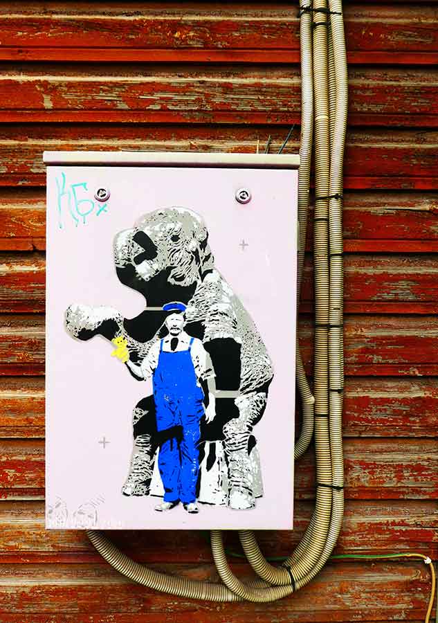 Estonia's Street Art Capital – Urban Art & The Tartu Graffiti Scene + Street Art Map with locations of this ever changing urban gallery. Tartu Graffiti - Estonias second largest city plays host to the nations street art hub. #graffiti #streetart #estonia #baltics #urbanart