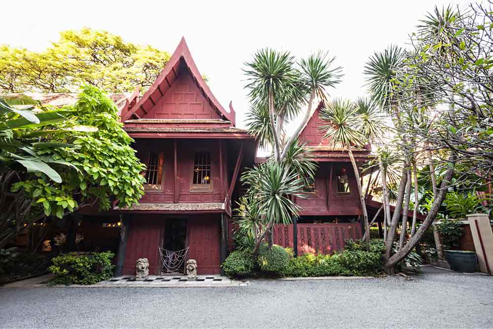Best Bangkok Itinerary: 4 Days Guide to Thailand's Capital 17 The teak facade of the Jim Thompson House in Bangkok.