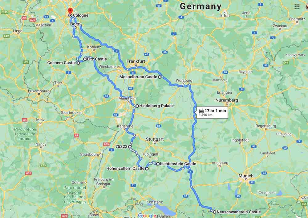 The Best Fairytale Castles in Germany Road Trip (7-10 Days) 2 The Best Fairytale Castles in Germany Road Trip (7-10 Days) 2