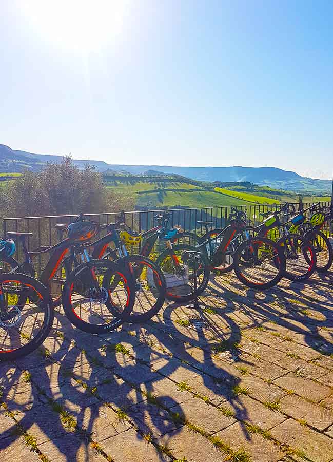 An exhilarating hiking & cycling Sicily trip is the best way to see the island 2 top-class companies bring you the best in Sicily small group tours. #Sicily #CyclingScicly #HikingSicily #Italy #MtEtna
