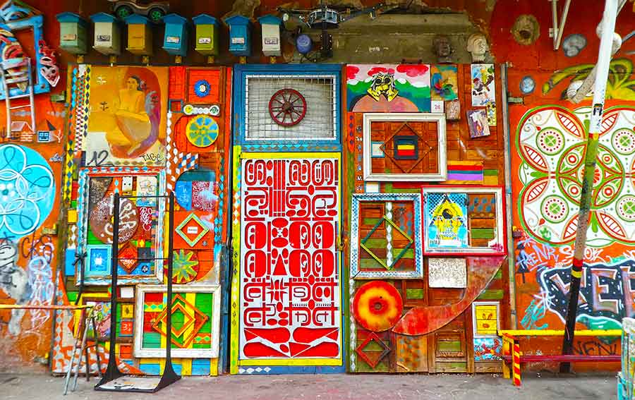 Metelkova Mesto the gritty underbelly of Slovenia & most visually stimulating district in Ljubljana. Find out more about Slovenia's most independent city and the street art in Ljubljana. Metelkova City is the cultural capital and hub of the Ljubljana street art scene. #Slovenia #Europe #StreetArt #Metelkova
