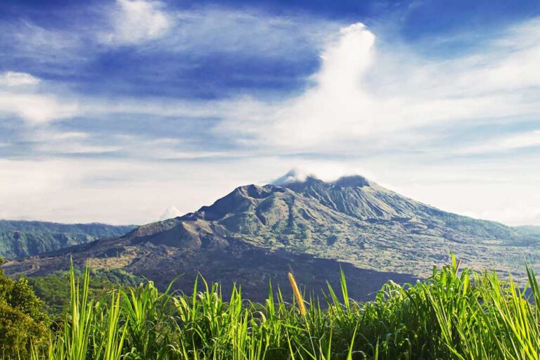 Hiking Mount Batur on Bali, Indonesia