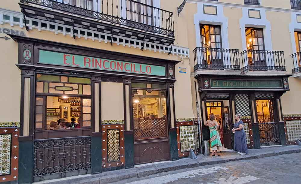 The Oldest Restaurant In Seville, Bar Rinconcillo.