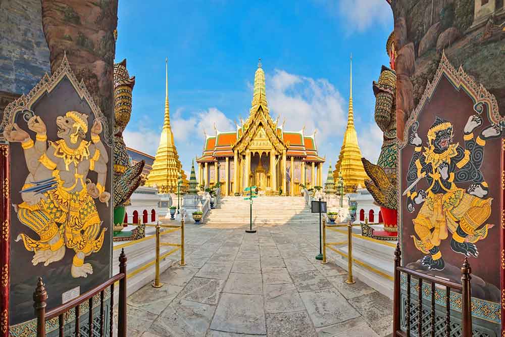 Is Bangkok Worth Visiting? 16 Great Reasons to Visit Bangkok 1 Temple of Emerald Buddha, you'll see murals at the entrance and the temple with golden spires and intricate carvings that glisten under the sunlight
