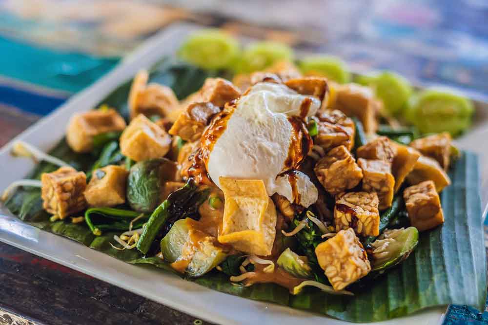 Gado gado traditional Indonesian food