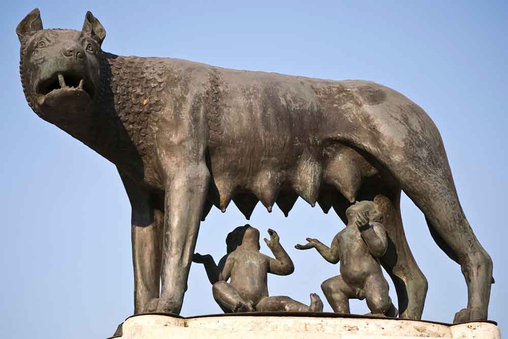 Is Segovia Worth Visiting? How to Visit Segovia From Madrid in a Day 5 Romulus and Remus Statue on a black color illuminated by the sunlight during sunny day