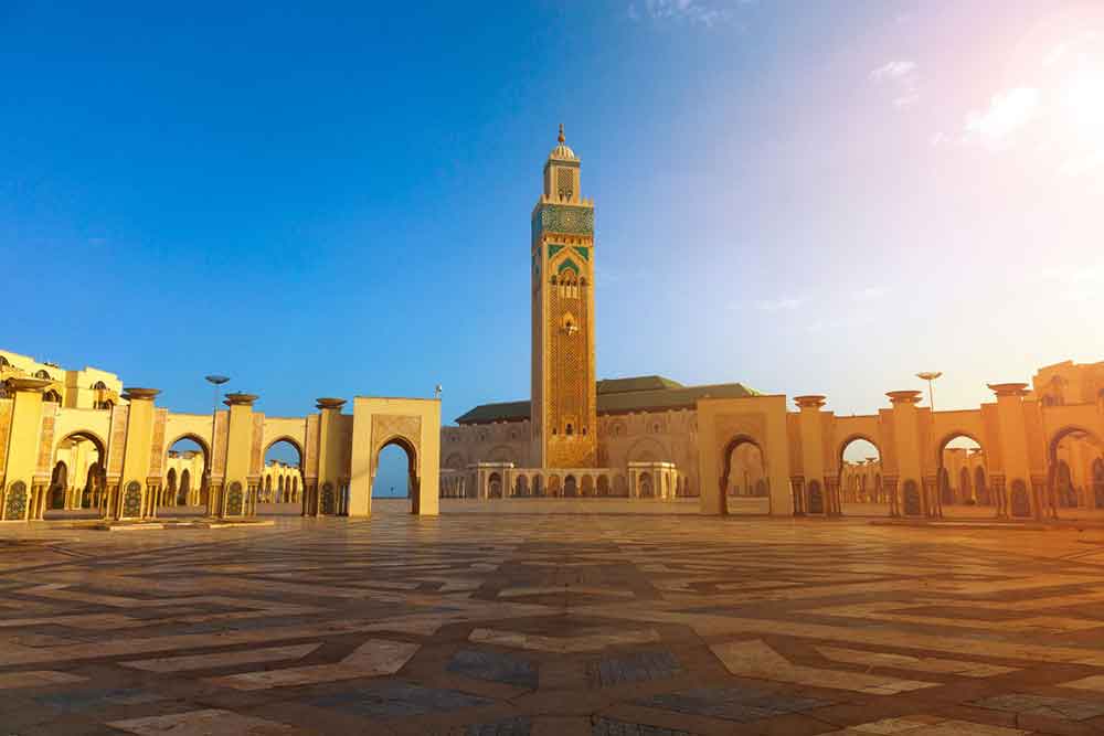 Hassan II Mosque in Casablanca