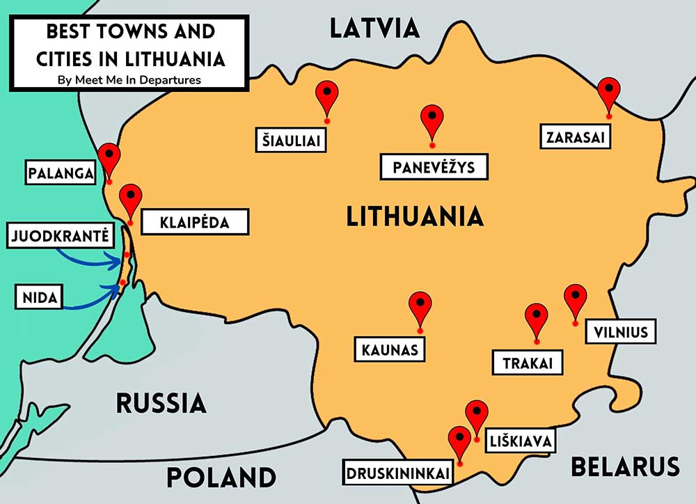 9 Best Cities in Lithuania to Visit + 3 Other Top Places to Visit in Lithuania 1