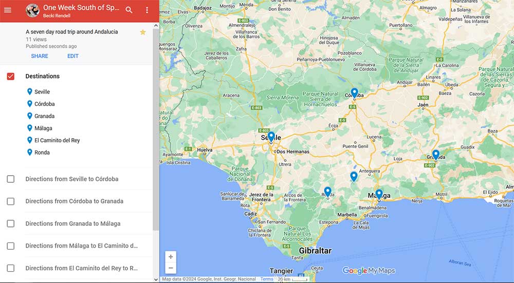 South Spain Itinerary: Best 7 Days in Andalucia 1
