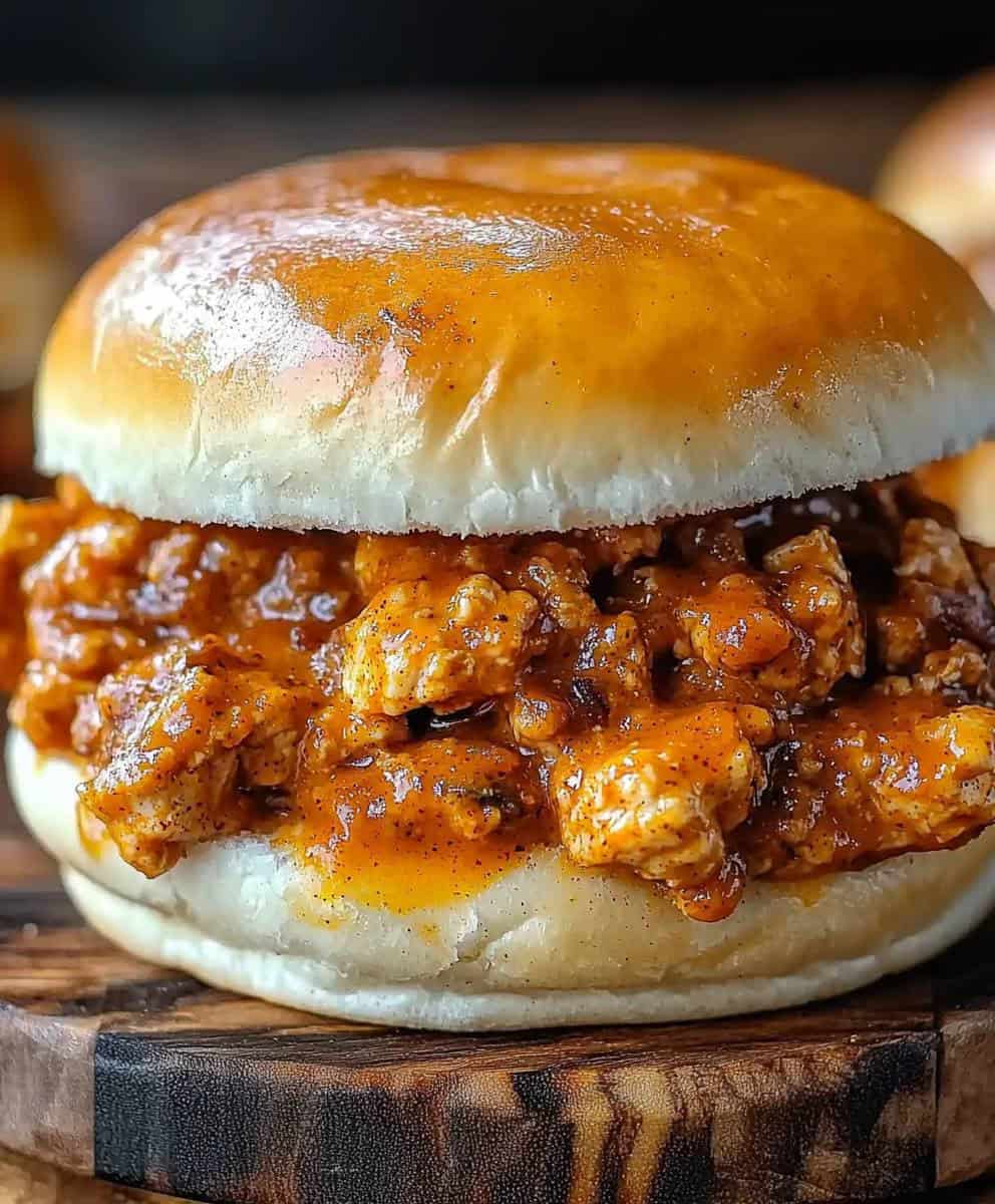 Cajun Chicken Sloppy Joes