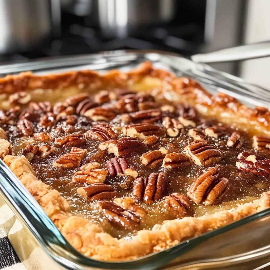 Pecan Pie Dump Cake